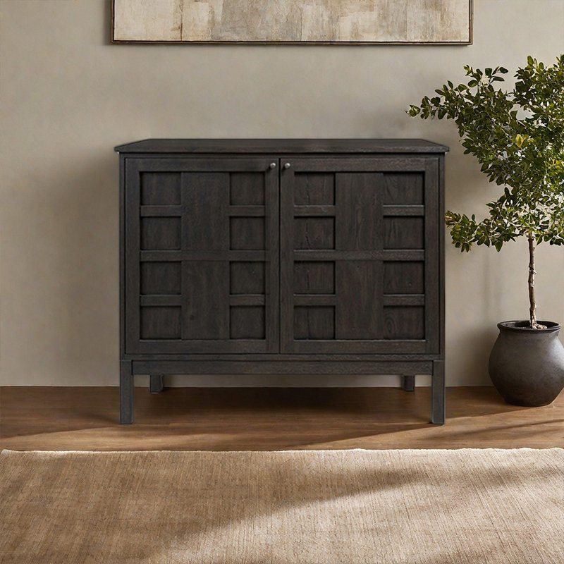 Buffet américain de style minimaliste, Noir