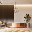 Lustre en forme de globe 4 lumières Summersville