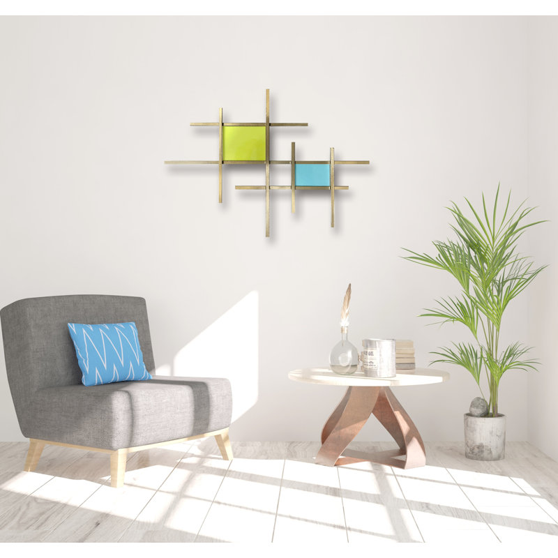Gridded Handmade Wall Decor
