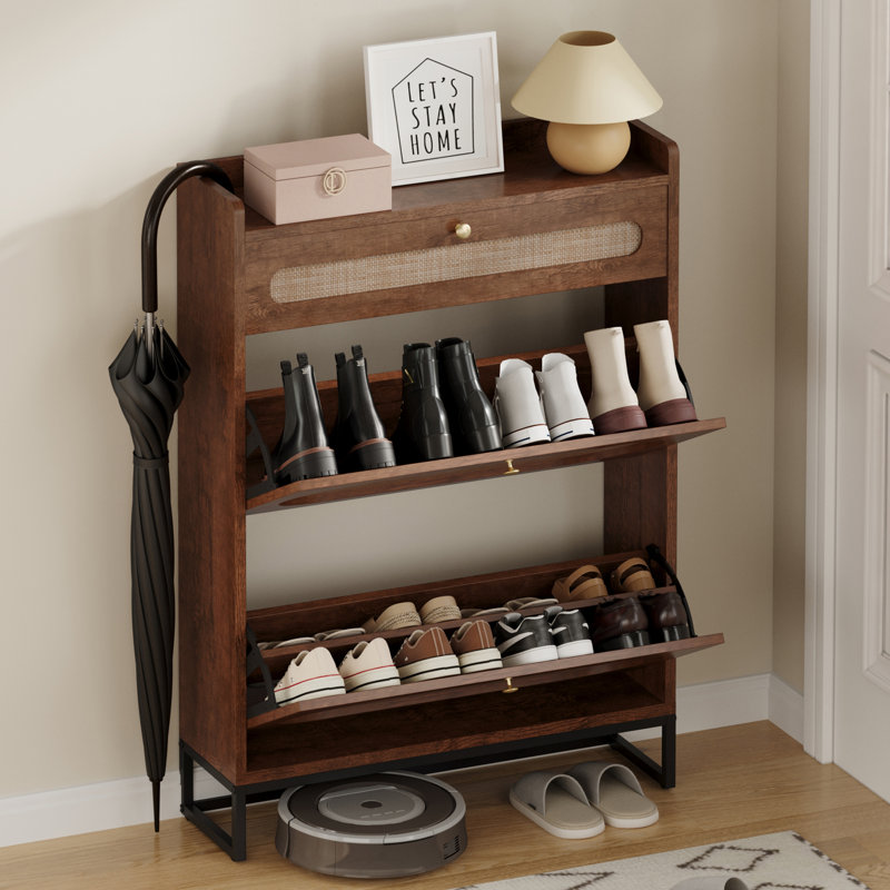 Shoe Storage Cabinet, 2 Doors