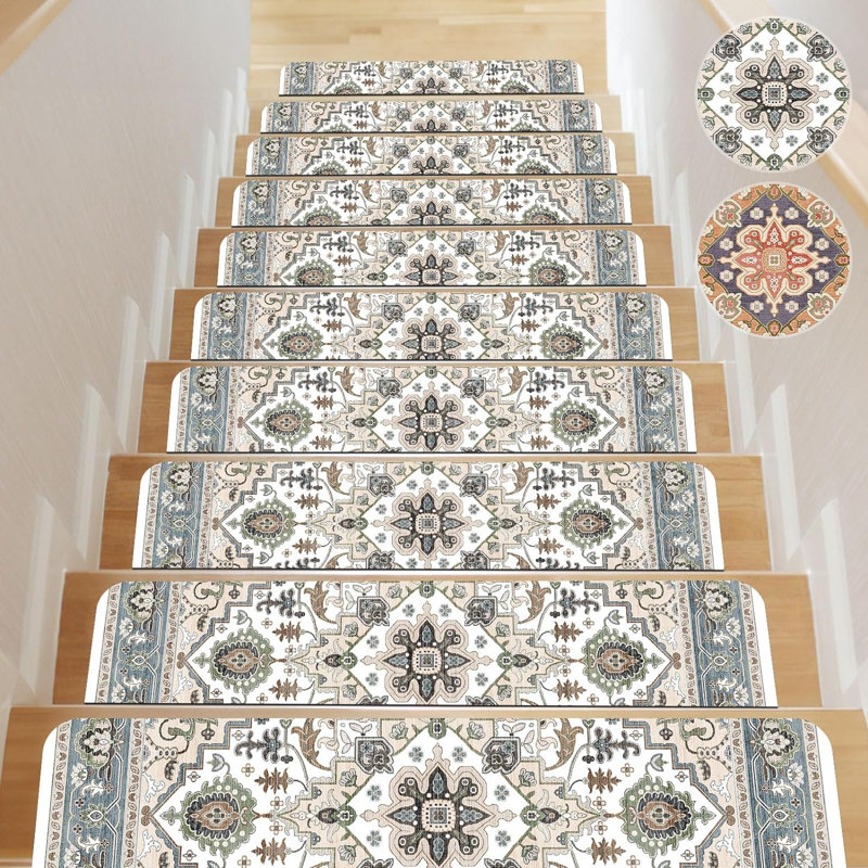Tapis d'escalier antidérapant Ilkin