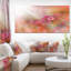 «Little Red and Pink Flowers Spring», reproduction de photo sur toile tendue-19241367
