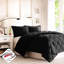 Édredon simple / simple 3M 3M pour une bonne nuit de sommeil noir avec intérieur confortable-121327425