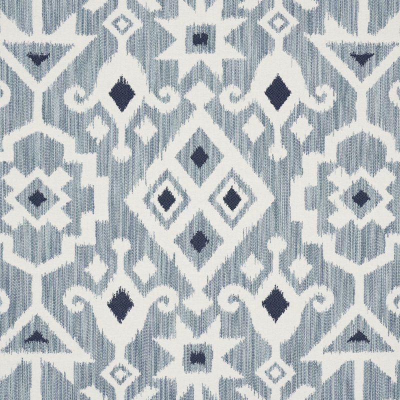 Tissu Crusoe Ikat, Ciel