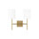 Barbara Barry Key Bathroom Bedroom Wall Fixture With White Linen Shade