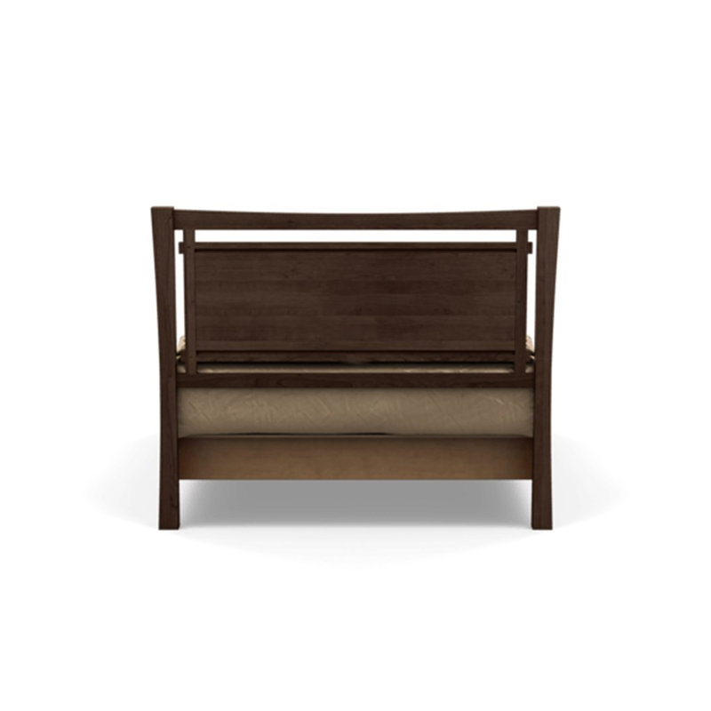 Monterey Upholstered Storage Bed, Smoke Cherry, Onyx, California King