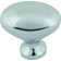 Robin Egg 1 1/4" Length Oval Knob