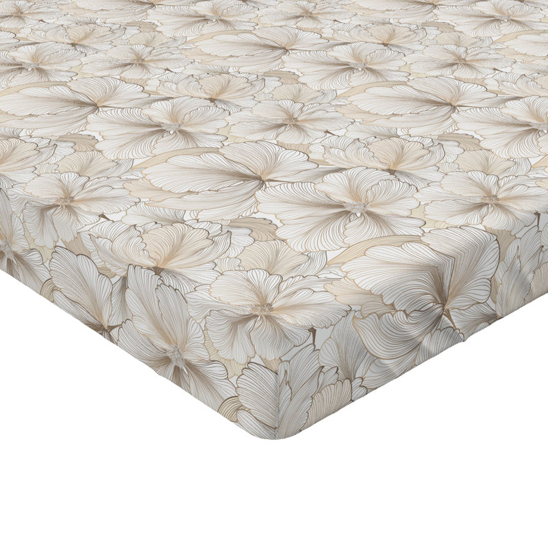 Drap-housse Ambesonne, Drap-housse simple TG, Brun clair, brun clair foncé, coquille d'œuf / f