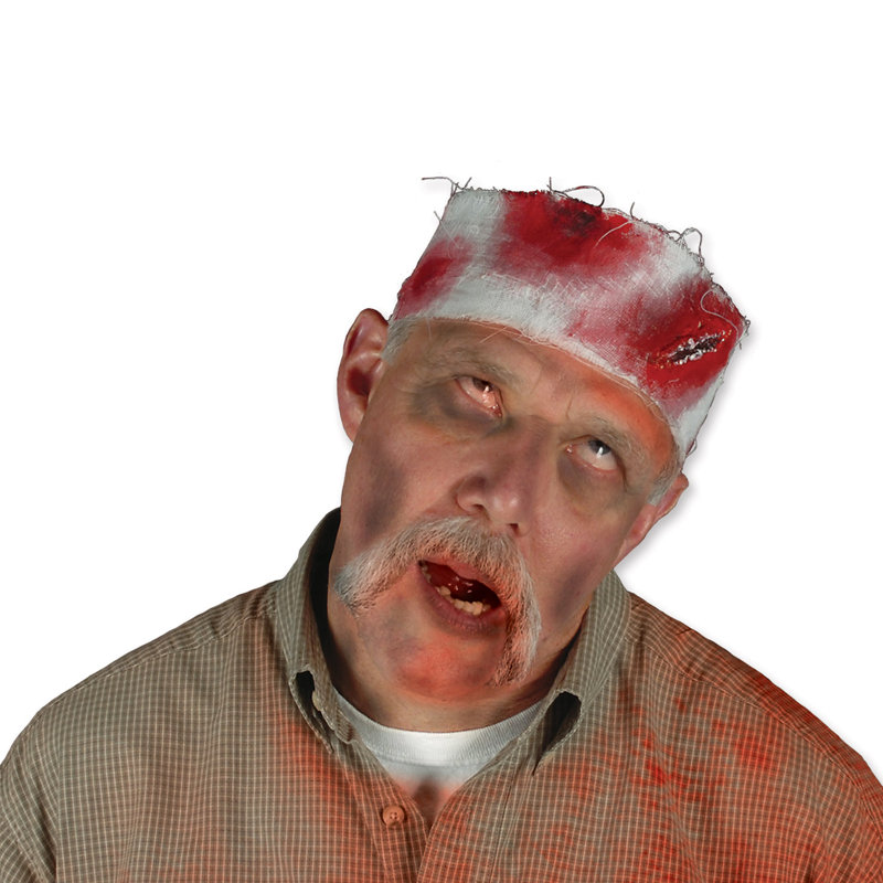 Bandeau d'Halloween sanglant en gaze