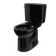 Drake® 1.28 GPF Water Efficient Round Two-Piece Toilet with Tornado Flush (Seat Not Included)