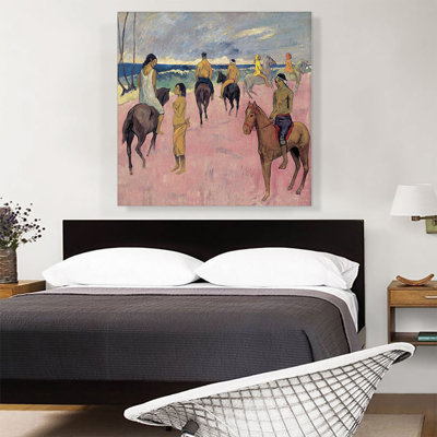 " Riders On The Beach 1902 " by Paul Gauguin Painting Print