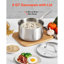 3.79L Stainless Steel Saucepan