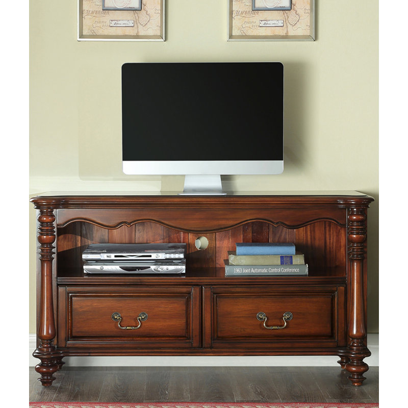 Meuble télé en bois American Style Catalpa