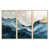Toile naturelle avec cadre flottant