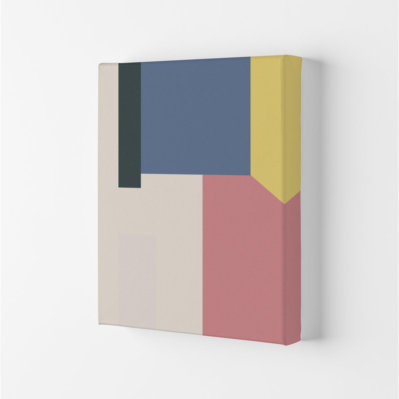 Abstract Multicolour Original - Print, No Frame, 42cm H x 30cm W x 1cm D