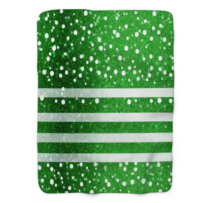 St. Patrick Sparkle - 1 Piece Premium Sherpa Blanket WB_FL_100624_0070