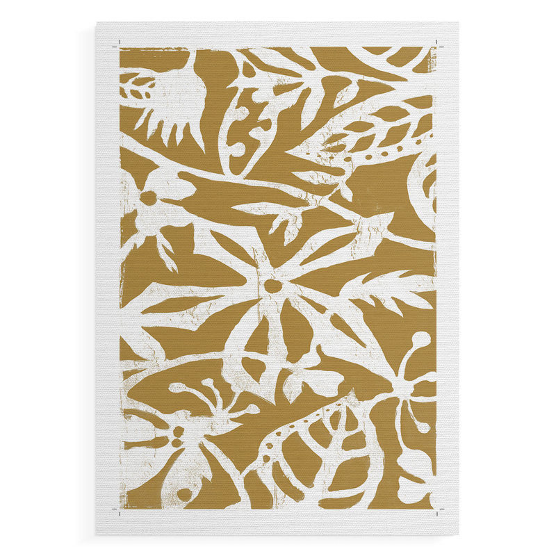 Blanc sur blanc IV V31, reproduction encadrée - reproduction de toile seulement - non encadrée, H 27 po x l 18 po