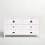 Commode double à 6 tiroirs H 55 po Humberto-1966775652