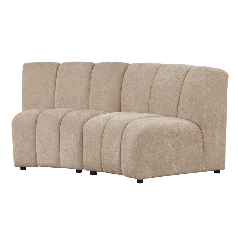 Ensemble de sièges modulaires 2 pièces Myriad, Tissu chameau
