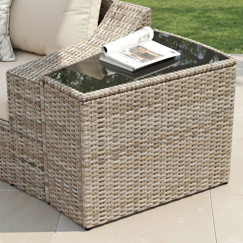 Table de bout Leiny Rattan Pe
