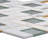 Kappa 12.12'' W x 15.59'' L Marble Tile Mosaic Sheet-90699412