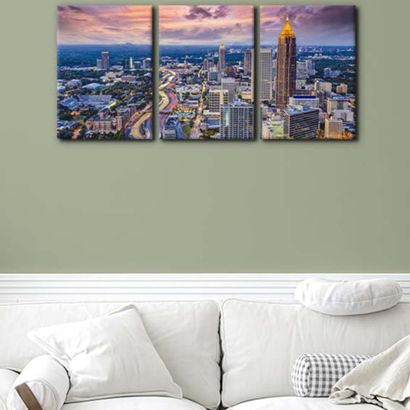 3 Piece Wrapped Canvas Print