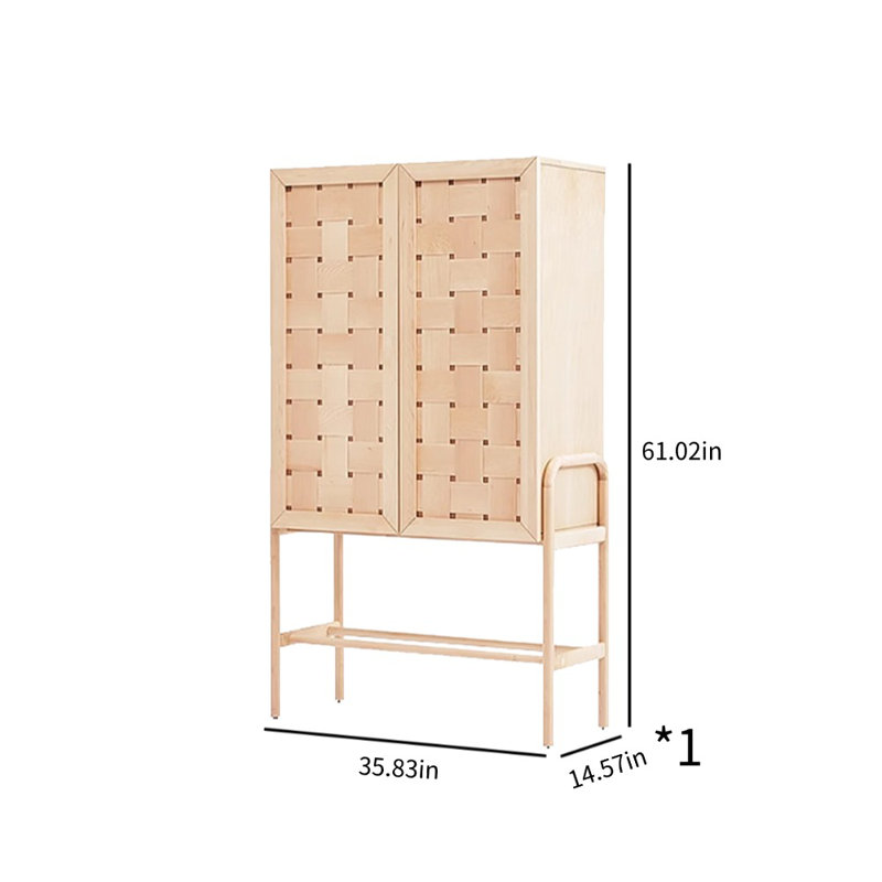 Garde-manger simple et simple en rotin 61,02