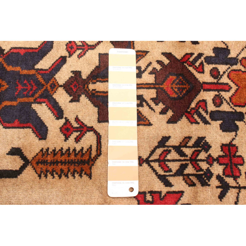 Tapis beige Teimani 3 pi 0 po x 4 pi 11 po