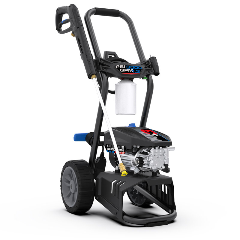 AR Blue Clean XP33000 Electric Pressure Washer-3000 Max PSI, 1.3 Max GPM, 15 Amps