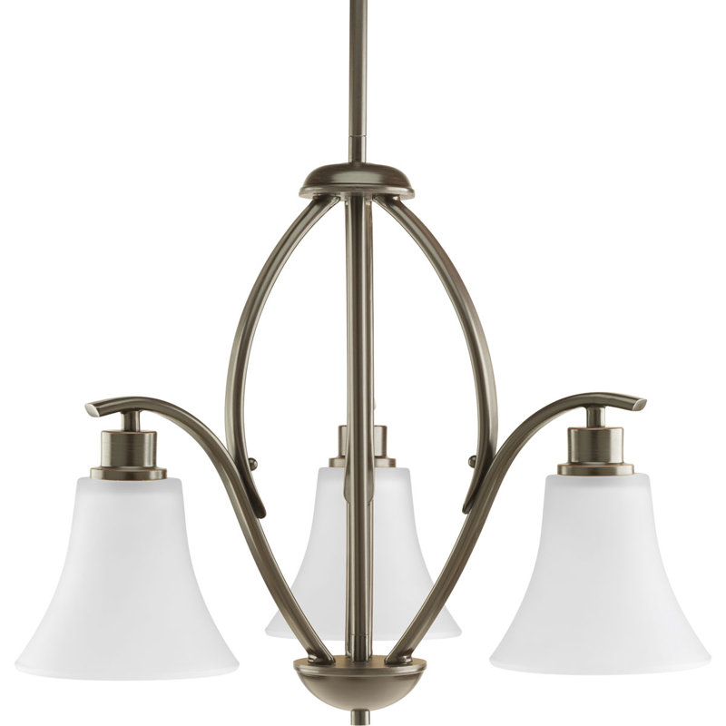 Lustre classique/traditionnel ombré 3 lumières Jilliann