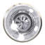Hobson Non-Turning Glass Knob with Kinsler Trim-27776920