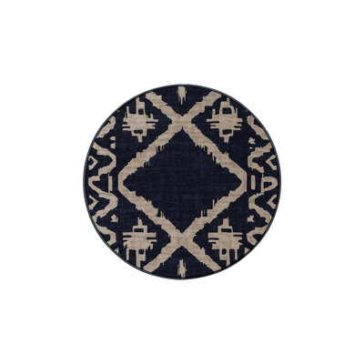 Machine Washable Gray Area Rug