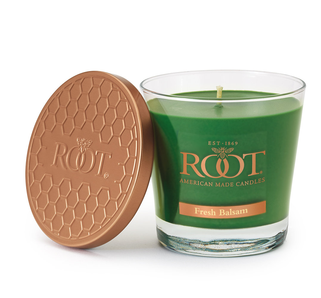 Root Candles Winter Balsam Scented Jar Candle Root Candles