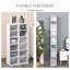 88.5cm H Media Shelves