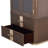 West Kensington Display Cabinet - Medium Espresso-122004544