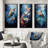 " Fishing Majestic Marlins Jumping " 3 - Pieces-84686504-84686505