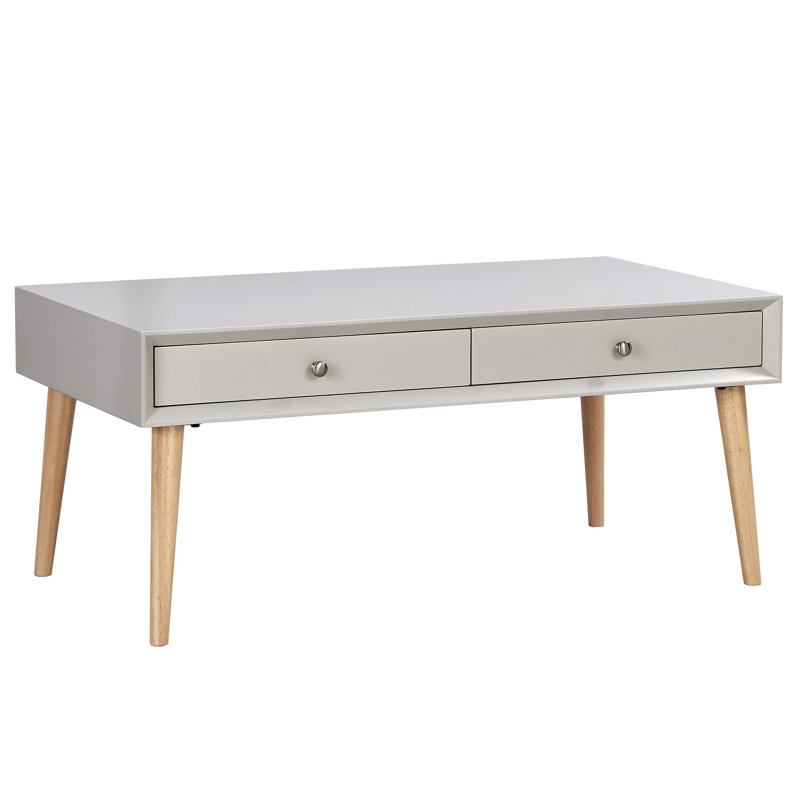 Single Coffee Table, Silver Birch