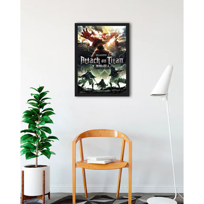 Attack on Titan Season 2 - reproduction d'un seul cadre photo
