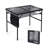 Birzer Rectangular Steel Outdoor Folding Camping Table-1520652337