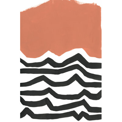 Color Block Maze VI by June Erica Vess - Wrapped Canvas Graphic Art