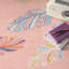 Tapis d'intérieur rose multicolore Arranjeet-107264554