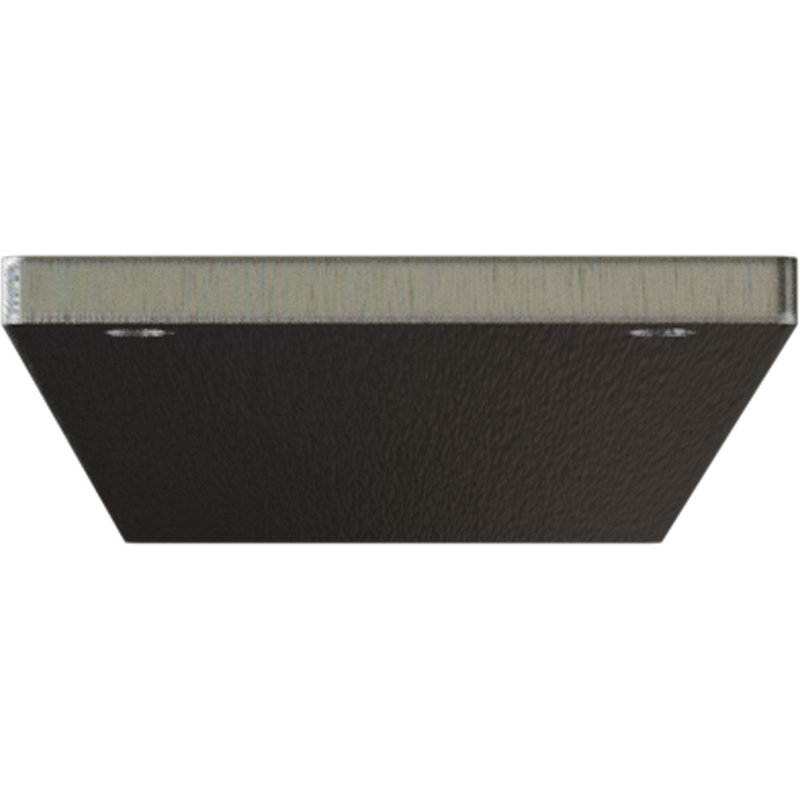 3"W x 16"D Logan Hidden Support Steel Bracket w/ 12" Support Depth, Stainless Steel, 0.25" H x 3" W x 16" D, Stainless Steel