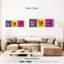 «Trippy Triple Mouth», ensemble de 3 reproductions sur toiles par PaintboxJenny-1877415098