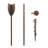 EchoFlame 57'' Metal Garden Torch