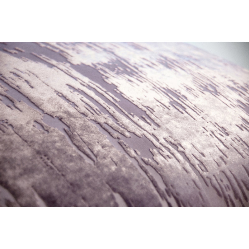 Brush Stroke Square Pillow Cover & Insert, Thistle, 20"H x 20"W