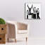  «Noir Notes» par Joachim McMillan, art mural sur toile, 26 po x 26 po-94442422