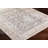 Kitzmiller Warm Grey Machine Washable Area Rug-624780111