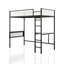 Lit mezzanine simple avec bureau double Audresha Kids