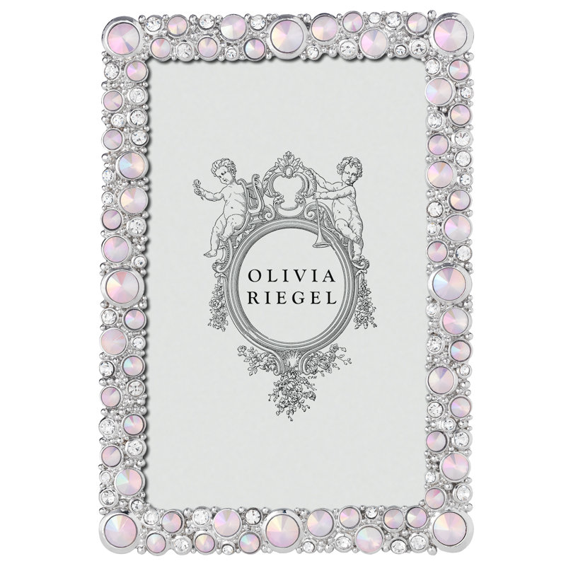 McKenzie Metal Picture Frame, 5" x 7", Blush/Silver