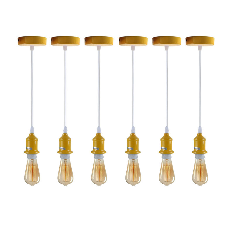 Iymona 6 - Light Single Pendant, Yellow